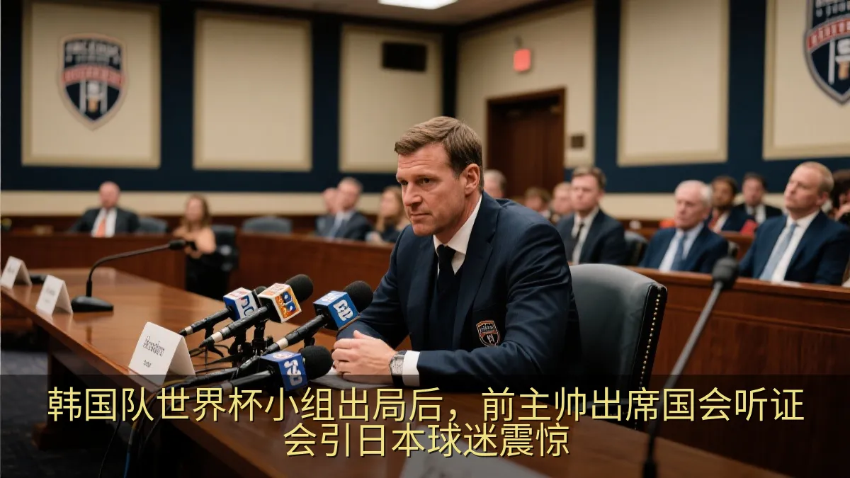 韩国队世界杯小组出局后，前主帅出席国会听证会引日本球迷震惊