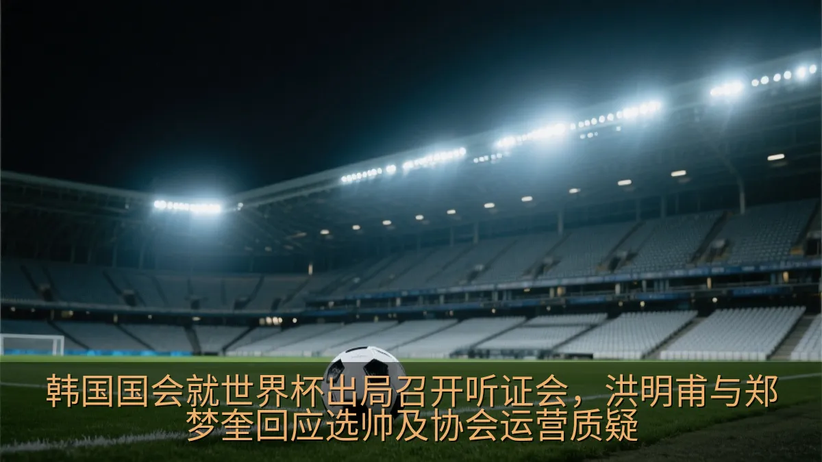韩国国会就世界杯出局召开听证会，洪明甫与郑梦奎回应选帅及协会运营质疑